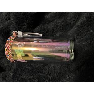 BlendJet Portable Blender Bottle with Colorful Leopard Print Lid